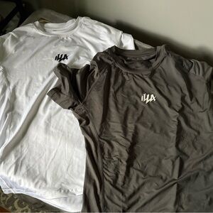 2 YoungLA White and Gray Short Sleeve Tees